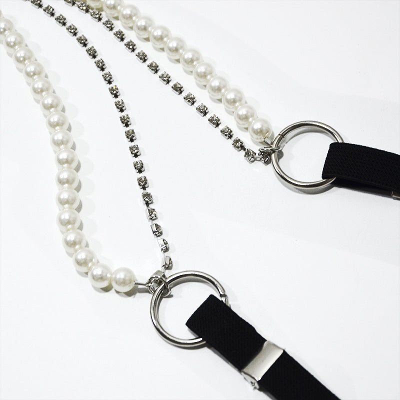 European And American Punk Style Sling Suspender Belt Nightclub Sexy Bondage Suspender Belt Women