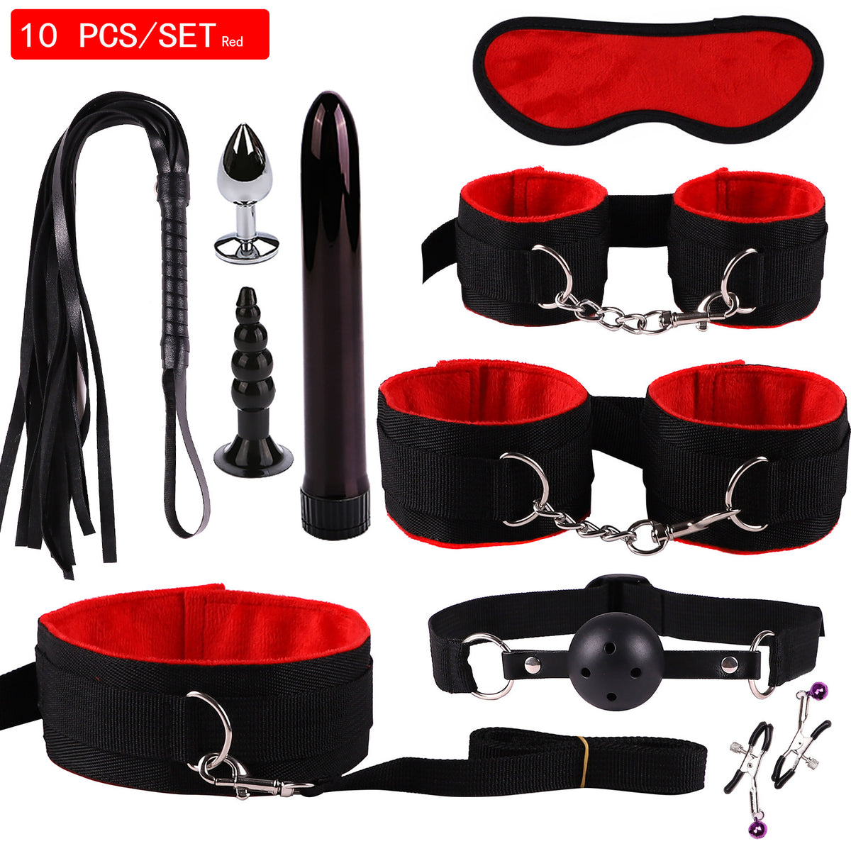 Plush Bondage And Discipline Nylon Leather Suit