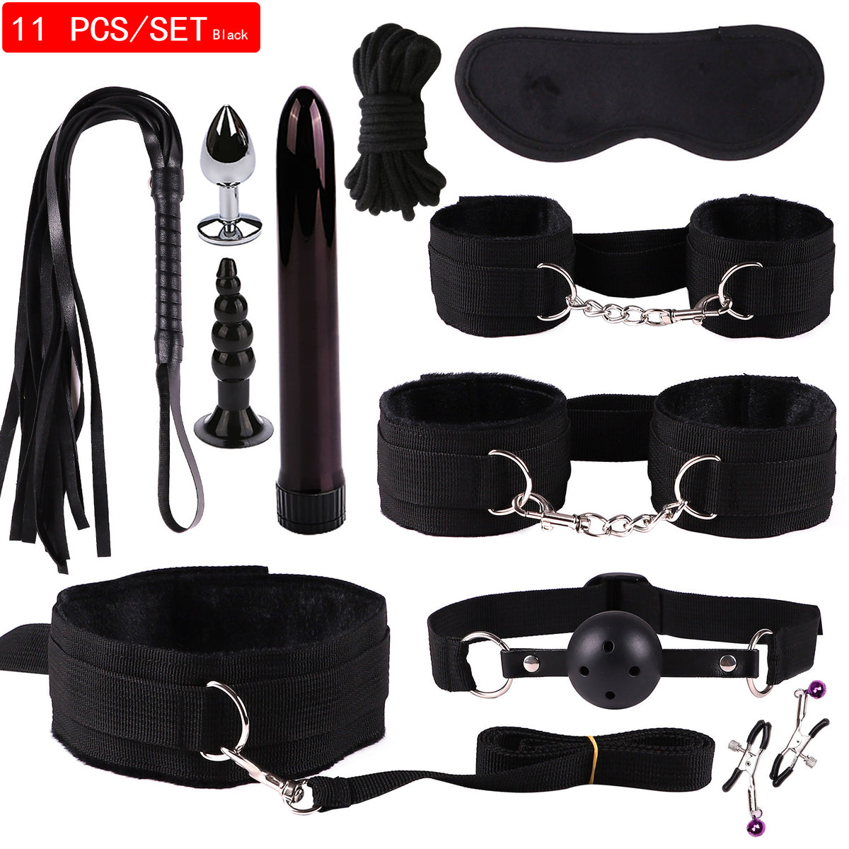 Plush Bondage And Discipline Nylon Leather Suit