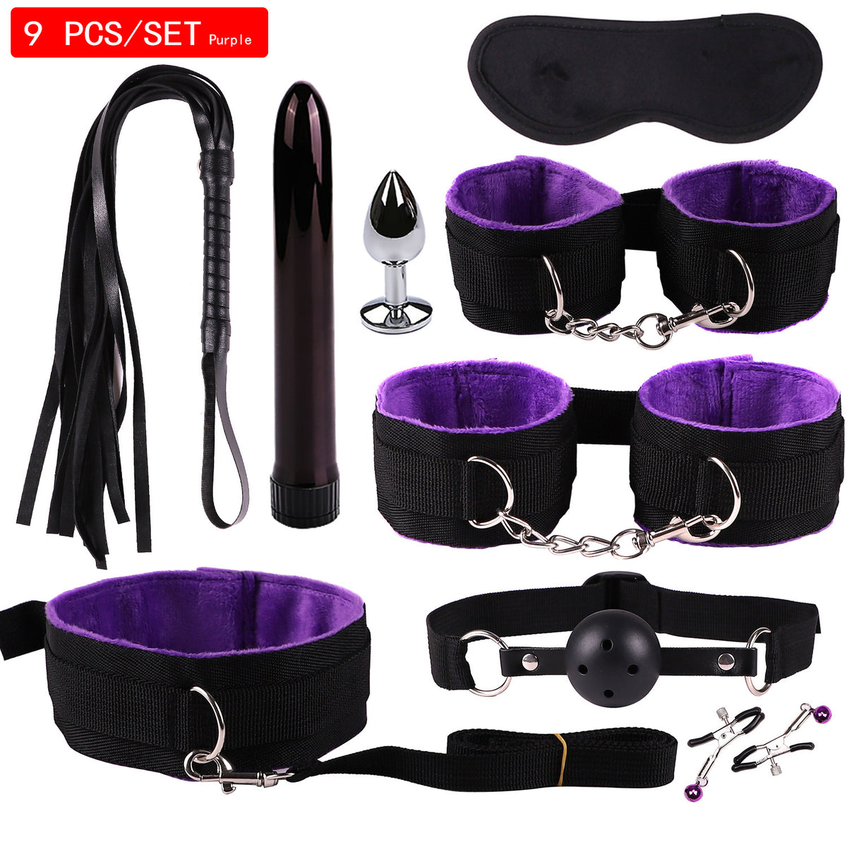 Plush Bondage And Discipline Nylon Leather Suit