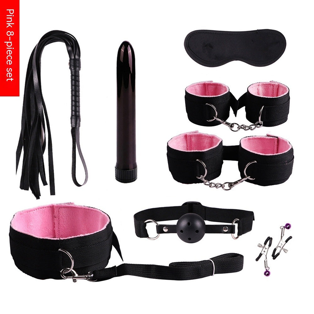 Plush Bondage And Discipline Nylon Leather Suit