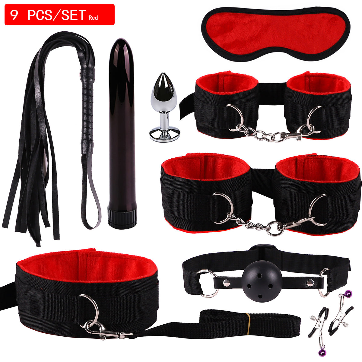 Plush Bondage And Discipline Nylon Leather Suit