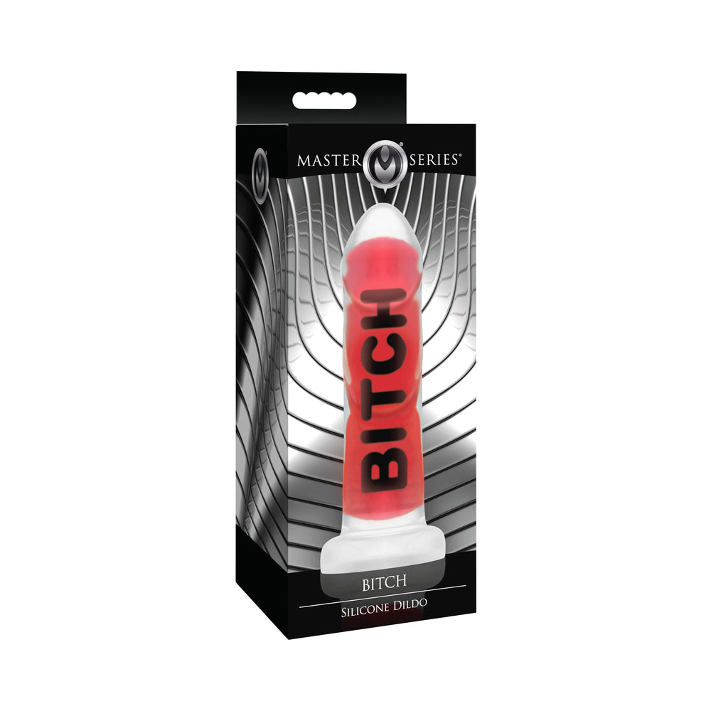 Master Series BITCH Silicone Dildo