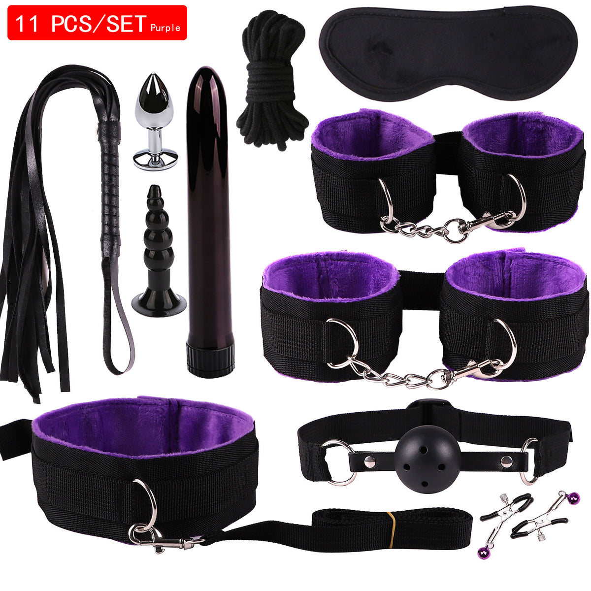 Plush Bondage And Discipline Nylon Leather Suit