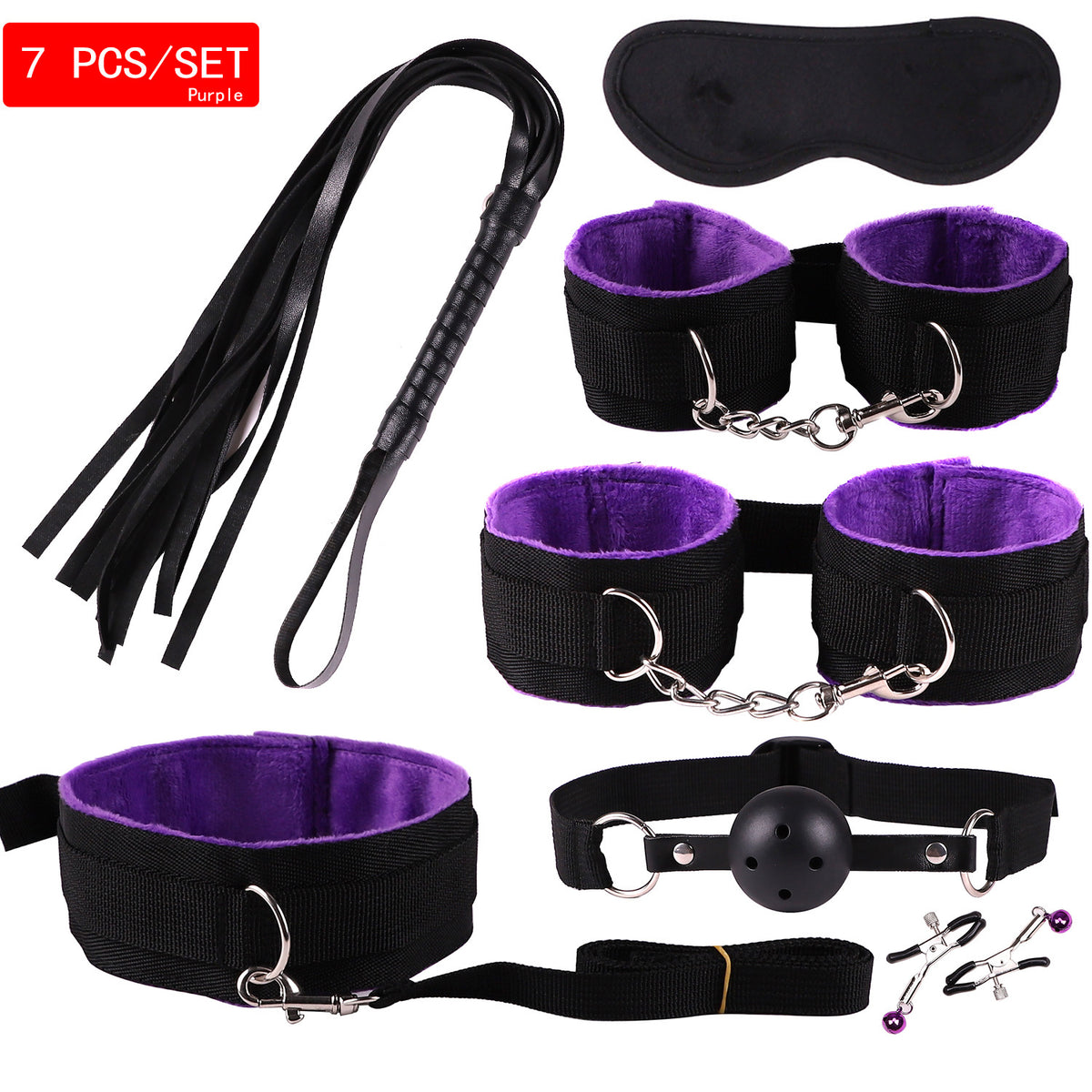 Plush Bondage And Discipline Nylon Leather Suit