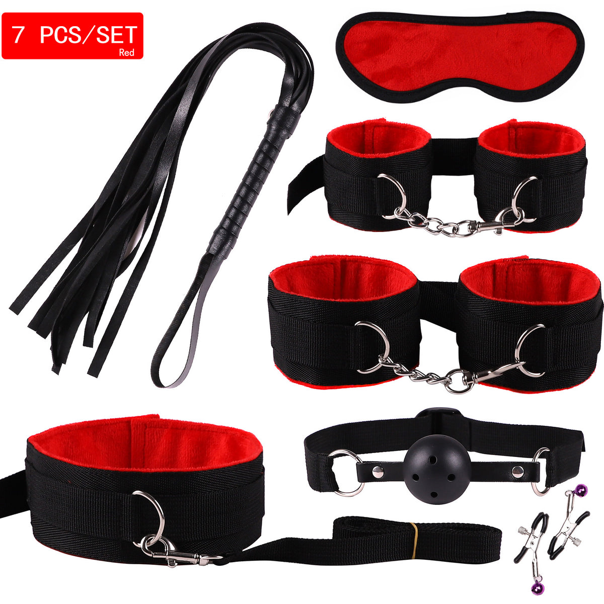 Plush Bondage And Discipline Nylon Leather Suit