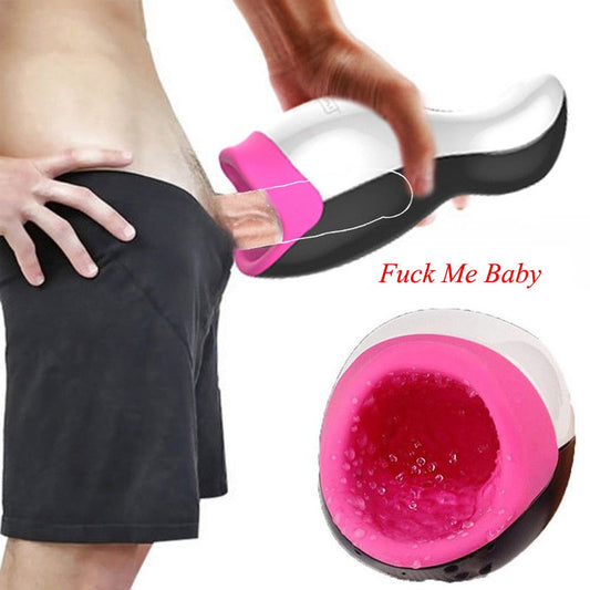 Sex Automatic Sucking Licking Oral Blow Stroker Masturbators Toys For Men