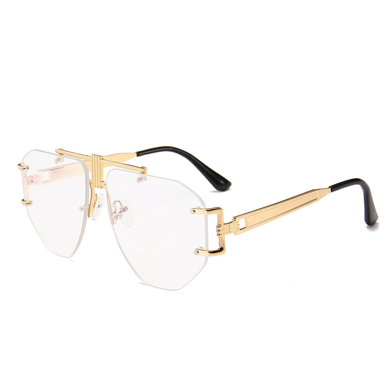 Vintage punk steam wind sunglasses