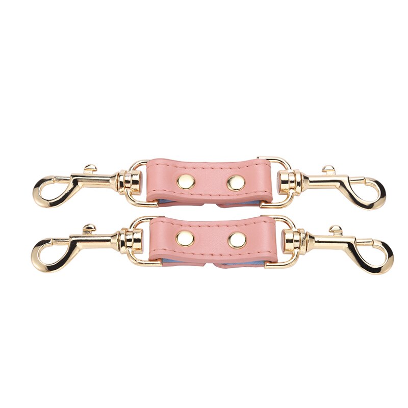Leather binding and bondage set for adult sex toys