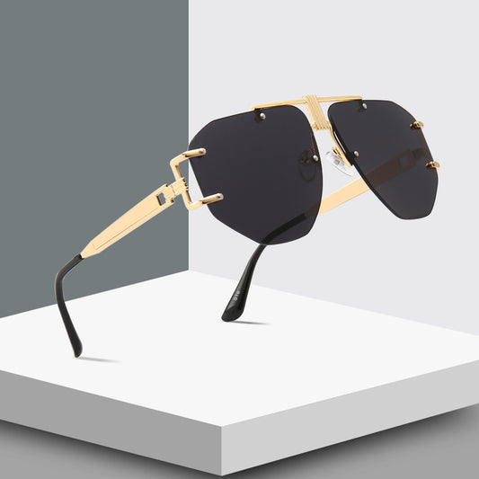 Vintage punk steam wind sunglasses