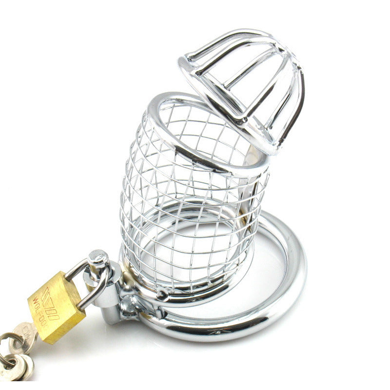 Men's Chastity Lock Pants Stainless Steel Sex Toys For Adults