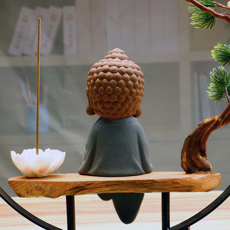 Backflow incense burner