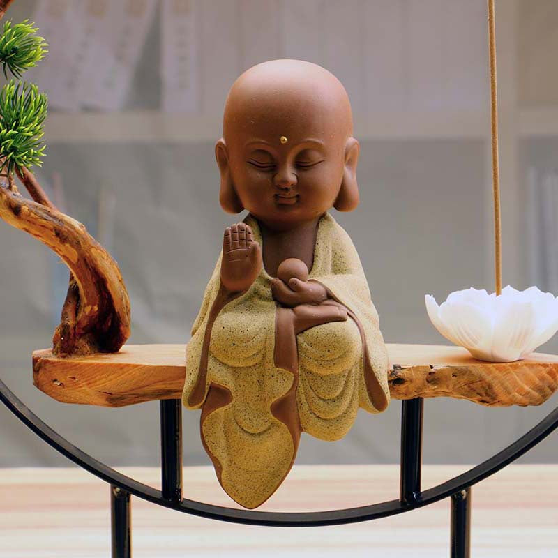 Backflow incense burner