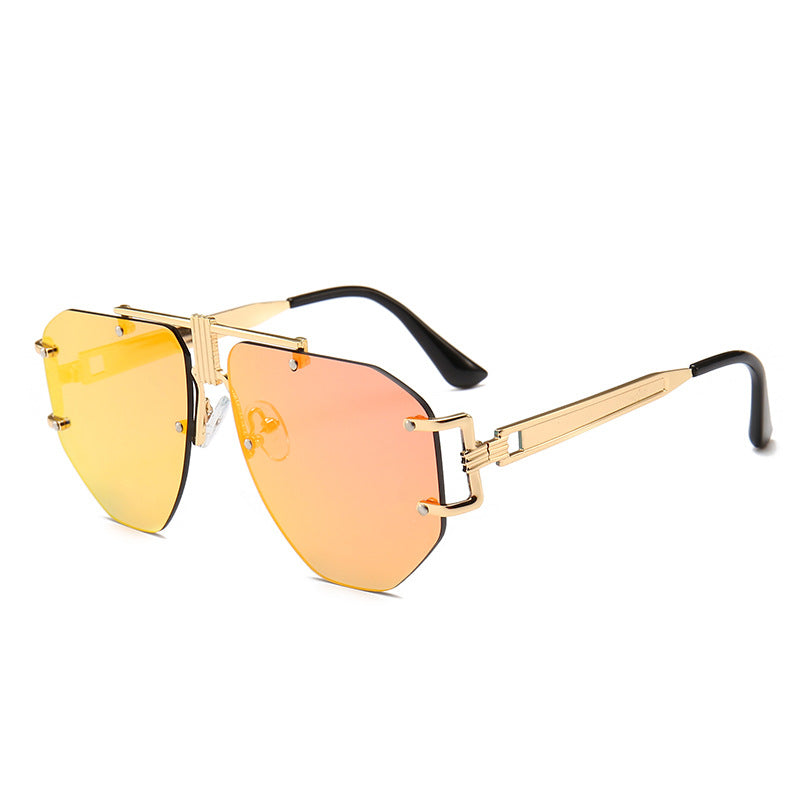 Vintage punk steam wind sunglasses