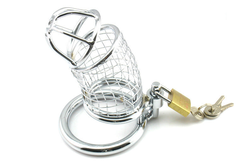 Men's Chastity Lock Pants Stainless Steel Sex Toys For Adults