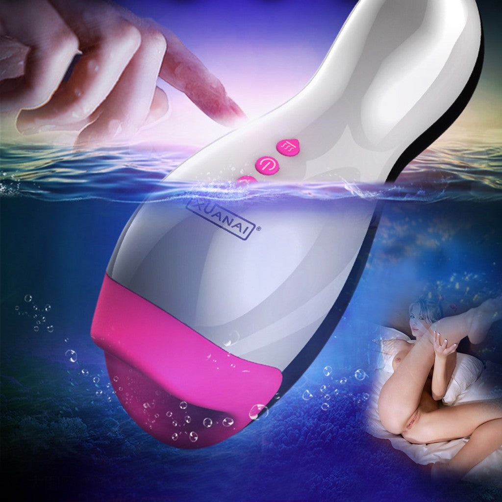 Sex Automatic Sucking Licking Oral Blow Stroker Masturbators Toys For Men