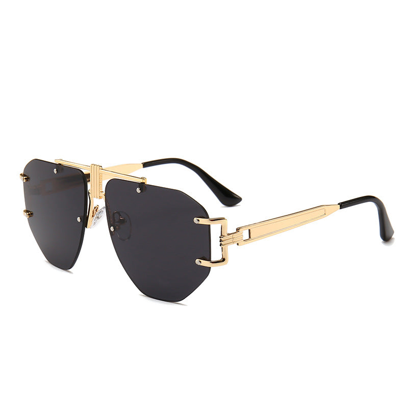 Vintage punk steam wind sunglasses