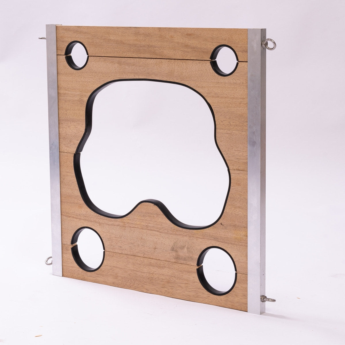 Fixed Restraint Handcuffs And Wooden Shackles
