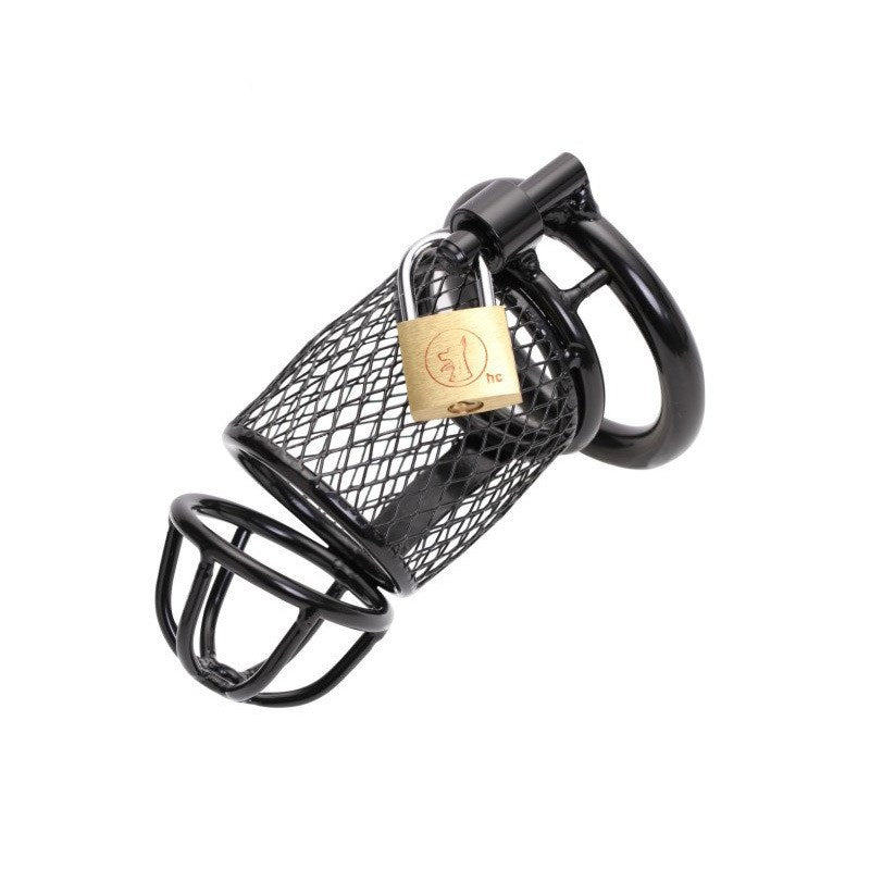 Men's Chastity Lock Pants Stainless Steel Sex Toys For Adults
